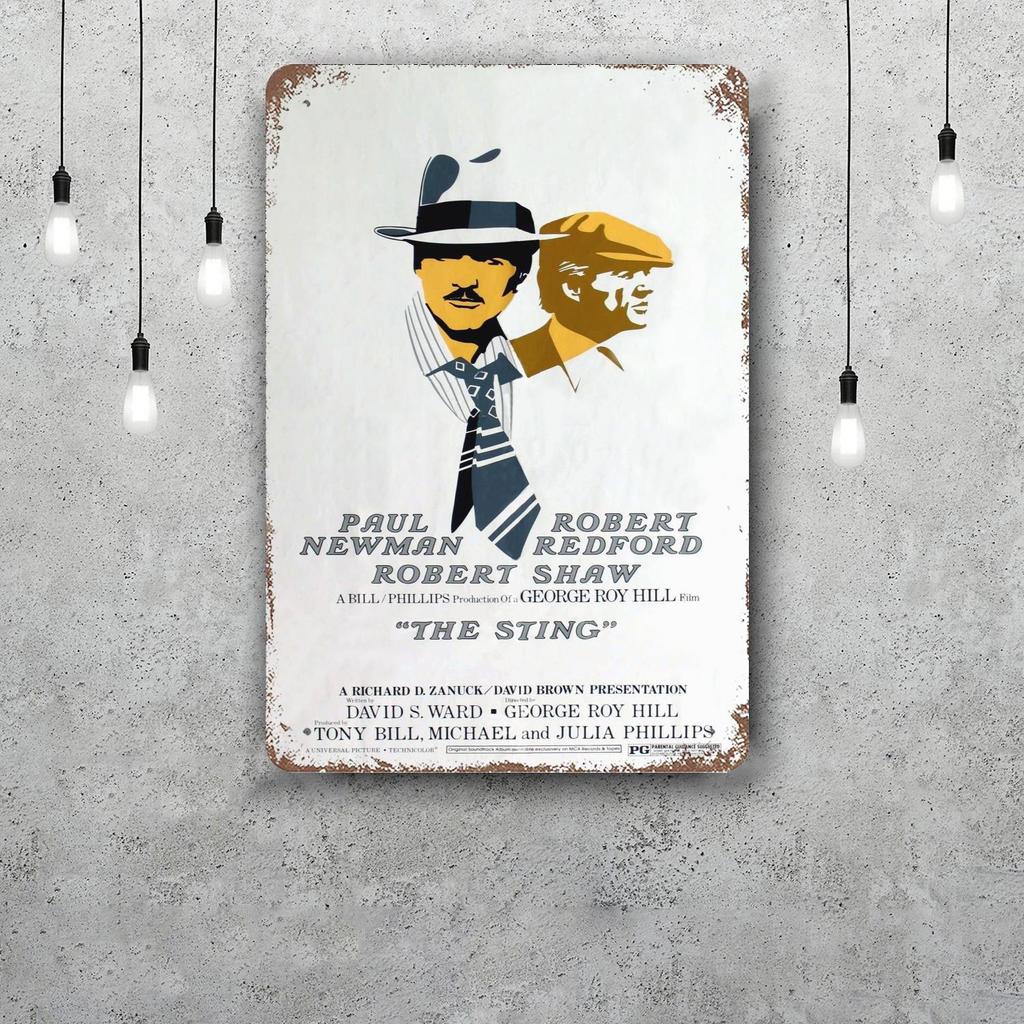 Sting Classic Poster Rusty Metal Plaque Retro Decorative Plate Bar Man Cave Garage Club Metal Sign Wall Decoration