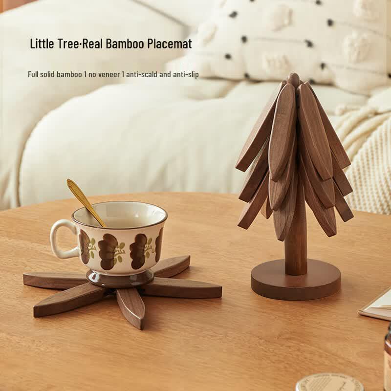 One Tree PVC Heat Resistant Placemat Set
