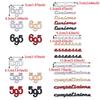 3D Metal 595 695 Tunismo Esseesse Competizione Badge Logo Car Rear Trunk Emblem Decal Stickers for Abarth