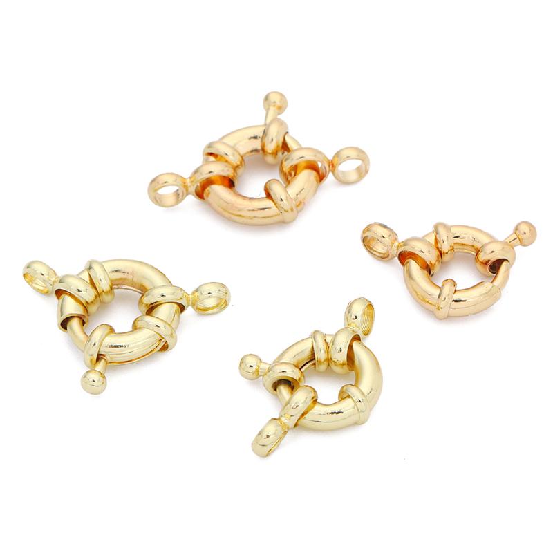 1Pc Copper Sailor Buckle Clasp For DIY Necklace Bracelet Earrings Jewelry Making Craft Accessories