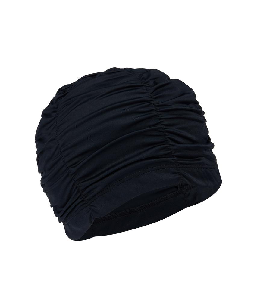 Lenomasuyeongbog Accessories Adult Shirred Aqua Swim Cap Black Ro-Rc2G305-Bk