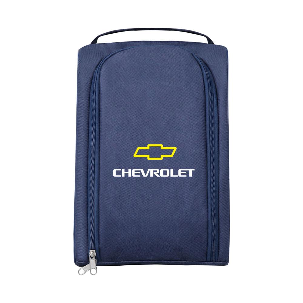 CTJ3 Car Emblem Sneaker Storage Bag Travel Outing Shoe Storage Tool Shoe Bag For Chevrolet Camaro Colorado Trax Silverado Corsa Volt