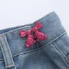 Rabbit Shape Adjustable Jean Button Waist Buckle Snap Pants Buckle Fastener
