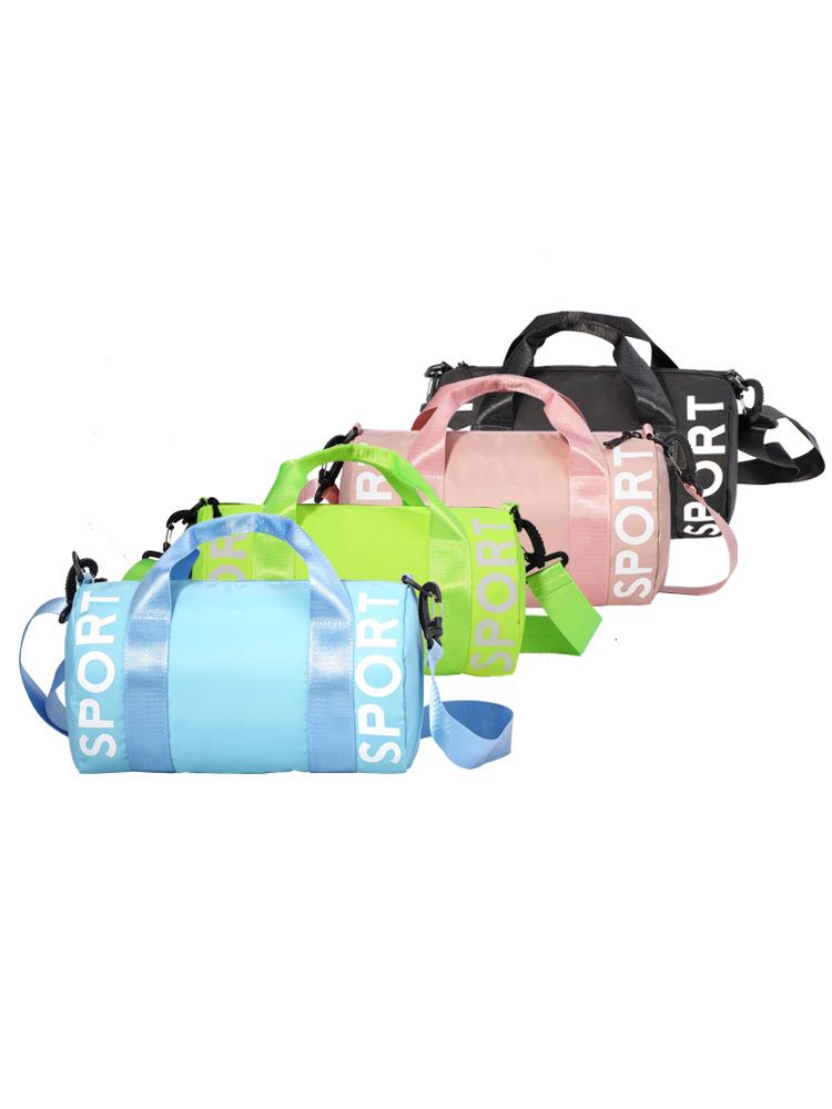 Frühling/Sommer Macaronfarben Sport Umhängetasche: Wasserdichte Tonne mit großem Fassungsvermögen für Männer und Frauen