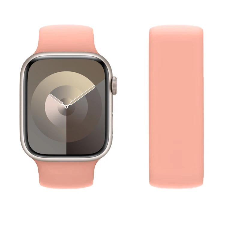 Straps for Apple Watch Band 40mm 44mm 45mm 41mm 46 mm 49mm 42mm Elastic Solo loop bracelet iWatch series 3 SE 6 7 8 9 10 ultra 2