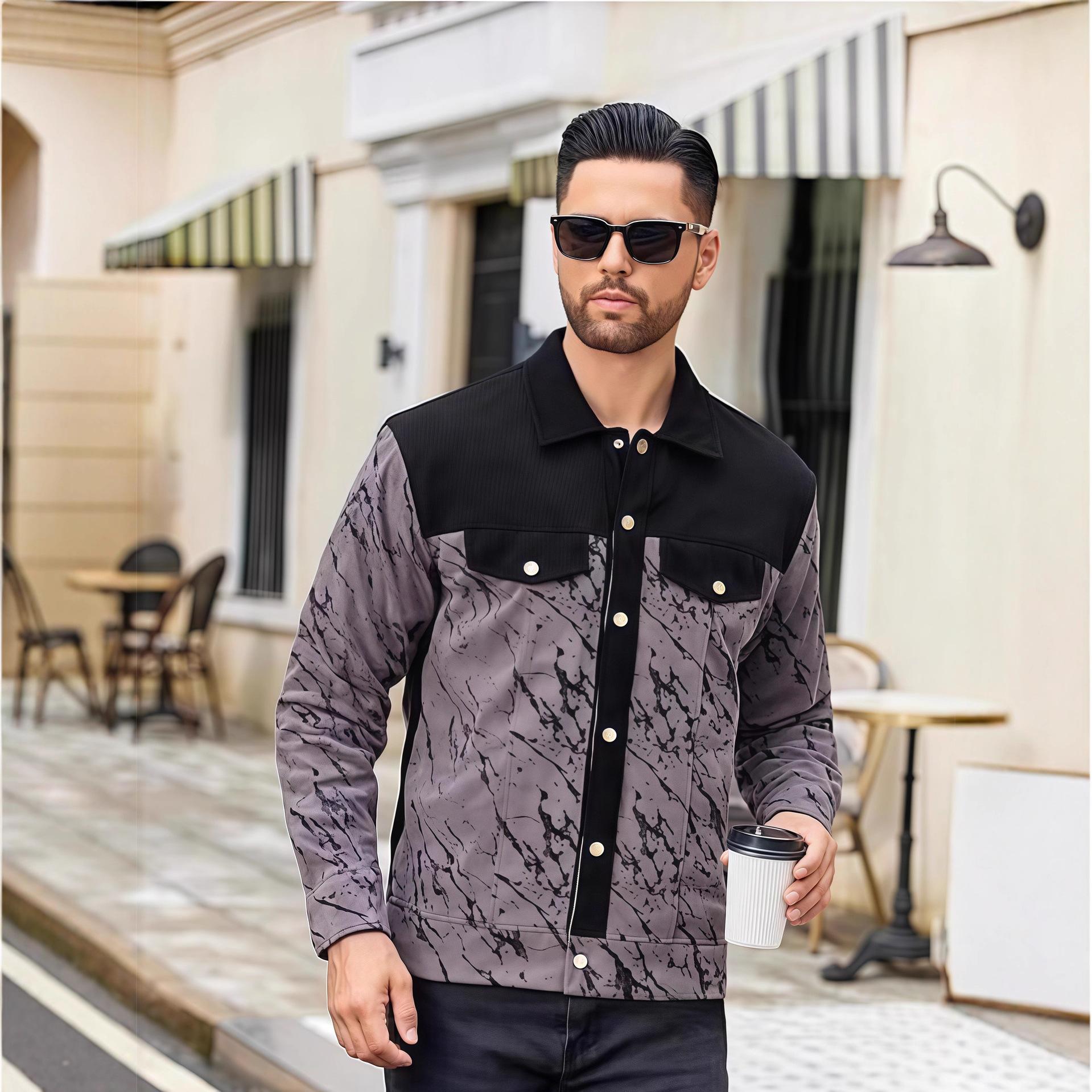 2025 Мужские базовые японские вельветовые мужские деловые рубашки, приталенные повседневные рубашки, мужские новые куртки с длинным рукавом S