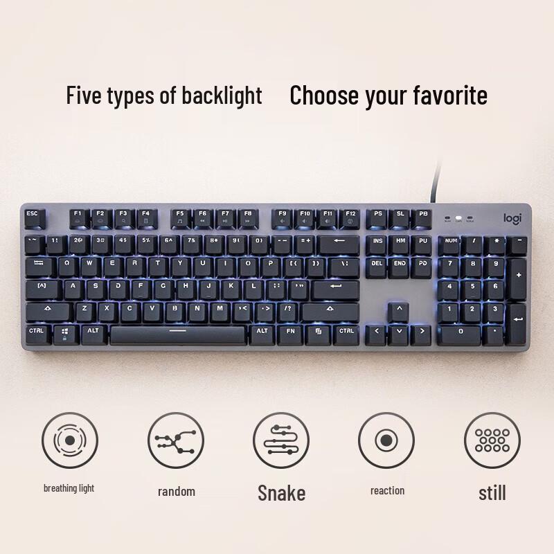 Logitech K845 Mechanical Wired Keyboard