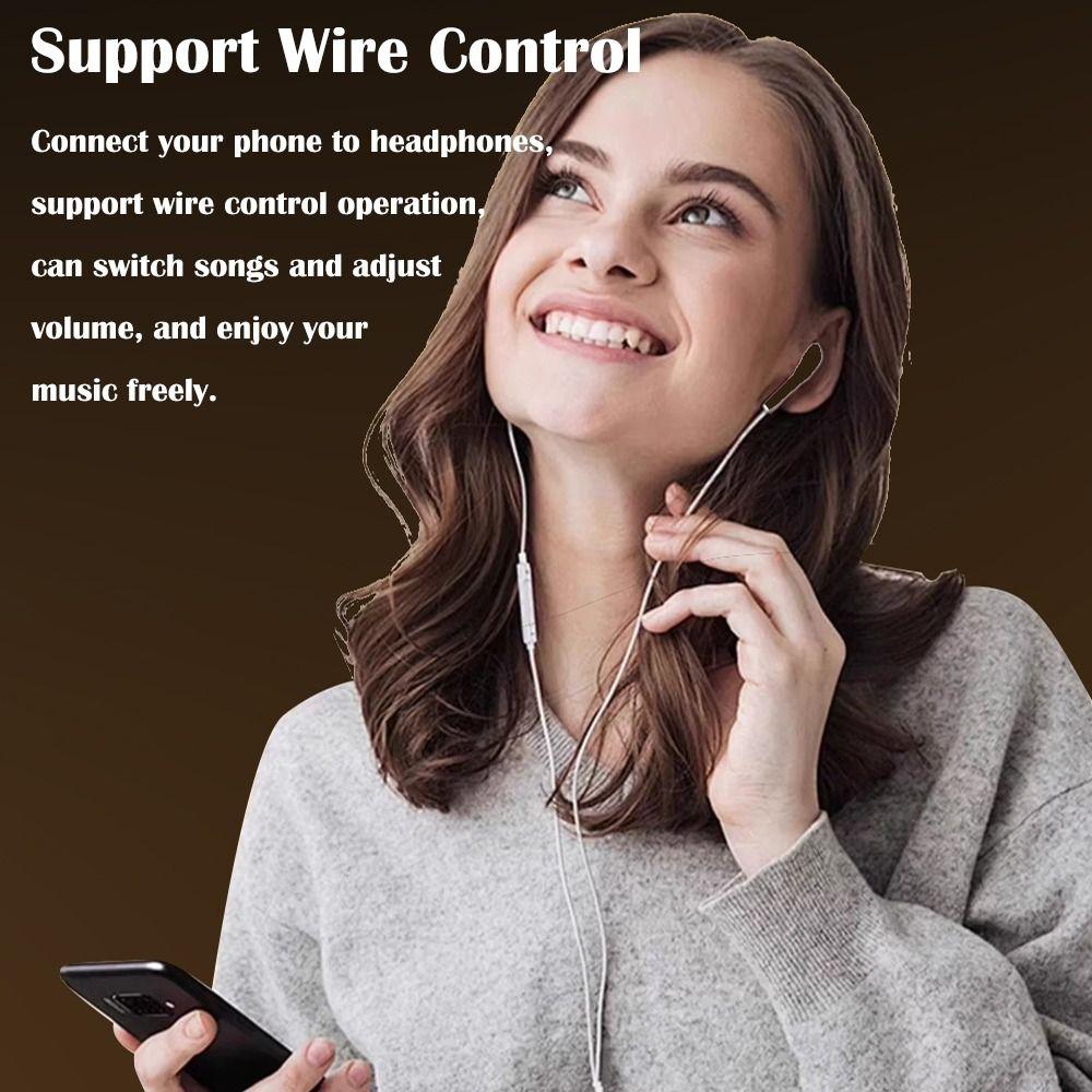 PD 100W USB-C To 3.5mm Audio Adapter 2 In 1 Fast Charging Cord for Mobile Phone Tablet