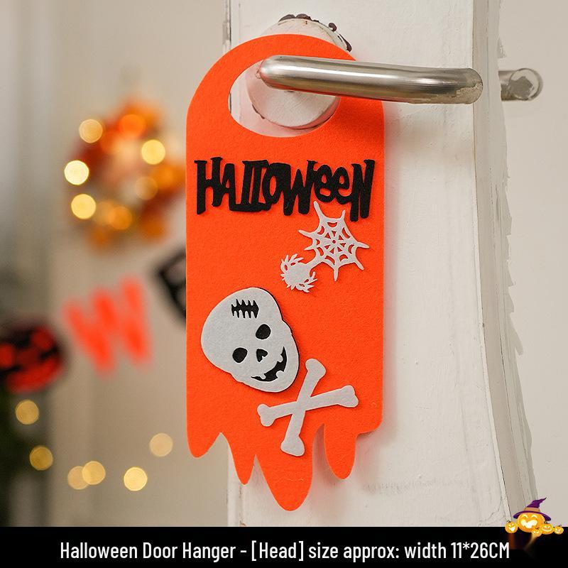 

Pumpkin Doorknob Hanger for Halloween Decoration