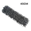 45CM Flat Mop Replacement Pad Water Absorption Washable Microfiber Mop Cloth for Daily Household Floor Cleaning