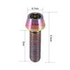 New Titanium Alloy Titanium Tapered Head Bolt Screw With Washer For Mountain  fastener with washer