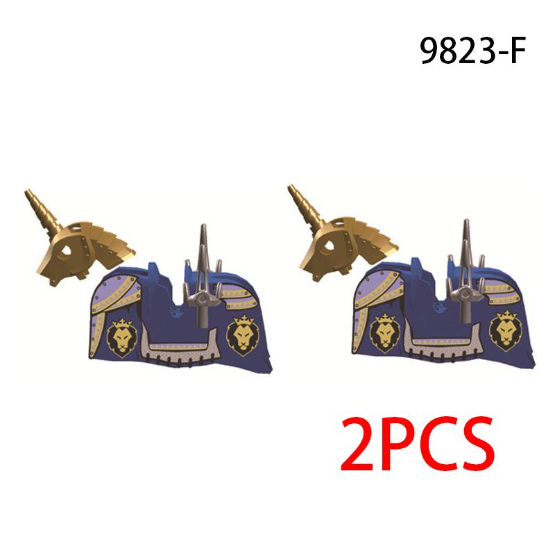 Skeleton Soldier Army King Knight Undead Horse Warrior Bricks Building Block Ringwraith Saddle Roman Soldiers Sword Waffen Toys