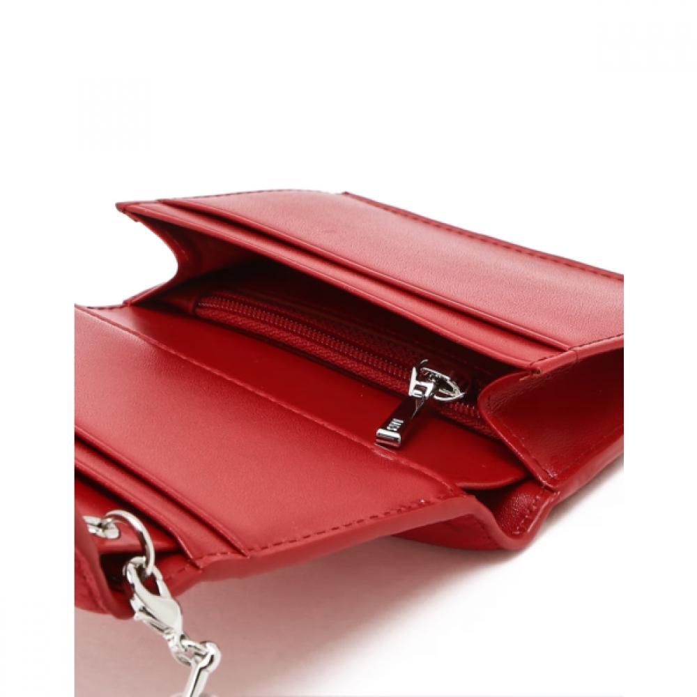 Daks Red Dd Logo Leather Wallet Dcwa6e775r2
