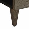 Nightstand Light Grey 40x33x46 cm Solid Mango Wood