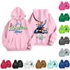Women's Casual FashionPrinted  Casual Hooded Sweatshirt With Pockets