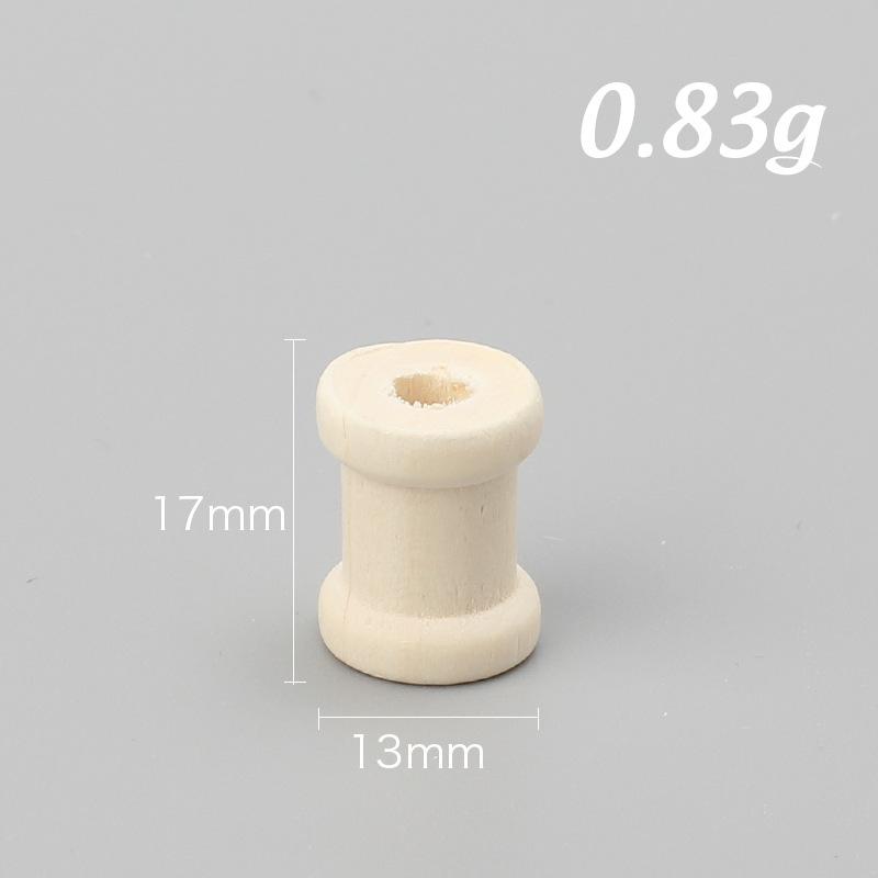 DIY Wooden Spool, Coil Log Old Wooden Vintage Nostalgic Old Spool Log Color Vintage Reel Spool