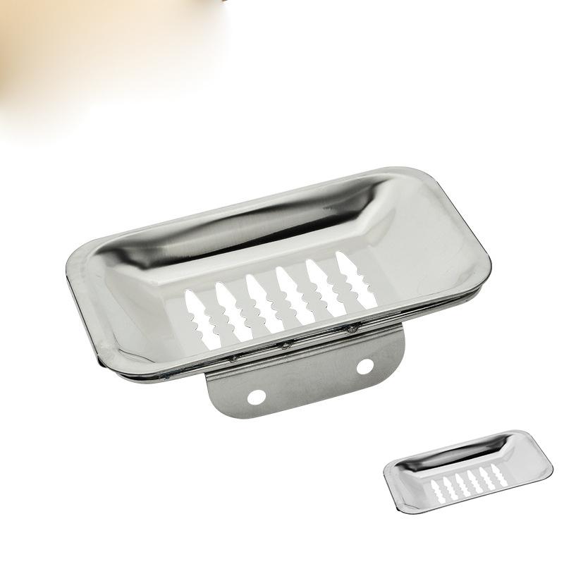 

Soap net butterfly soap box rack soap dish bathroom soap Stainless steel 14*8.8*3cm