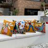 Picasso Embroidered Decorative Throw Pillowcases Abstract Creative Decoration for Home Sofa Pillow Cover