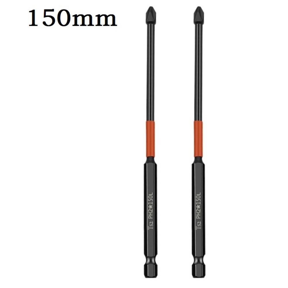 PH2 Screwdriver Bit 25 50 65 70 90 150mm Drill Bit Batch Head