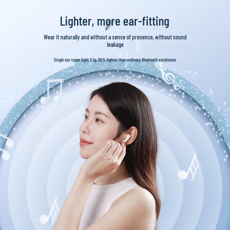 Lenovo True Wireless Semi-in-ear Bluetooth Earbuds