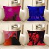 Pc Shoegaze Band MMy BBloody VValentine Pillow Case Fashion Square Pillowcase Bedroom Sofa Room Ins Decoration Leisure