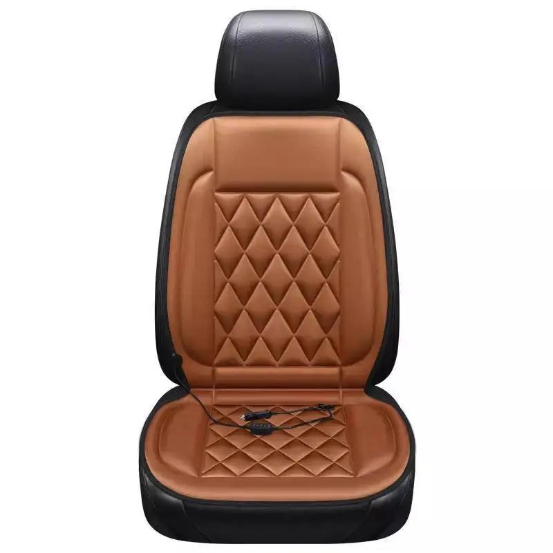 12V Car Seat Heater Electric Heated Car Heating Cushion Winter Seat Warmer Cover Car Accessories Winter Auto Seat Heating Pad
