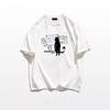 Women's Chic Hong Kong Style Cotton Short-Sleeve T-Shirt - Unique and Loose Fit Summer Top