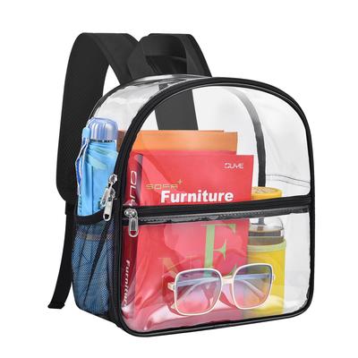 Transparent Jelly Backpack Waterproof Pvc Storage Bag Large Capacity Student Schoolbag Travel Backpack Female