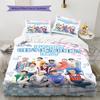SEVENTEEN Pattern Bedding,Quilt Set Quilt Cover Pillowcase Home Birthday Gift (1 * duvet cover + 2 * pillowcase, without core)