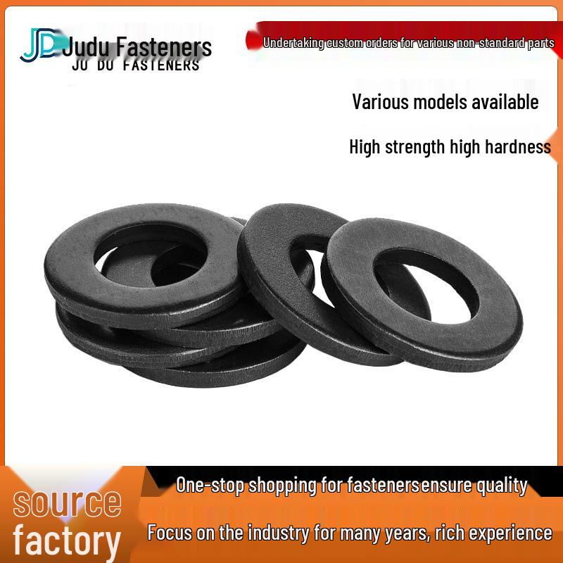 Heavy-Duty Quenched Blackened Metal Washer for Industrial Machinery