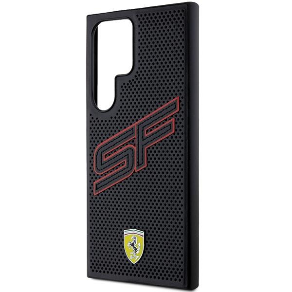 Ferrari Fehcs24Lpink S24 Ultra S928 Black/Black Hardcase Big Sf Perforated