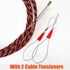 5-40M 5mm Cable Puller Fiberglass Electric Cable Wire Puller Electrical Tool Tape Cable Guide Device Push Duct Snake Rodder Fish