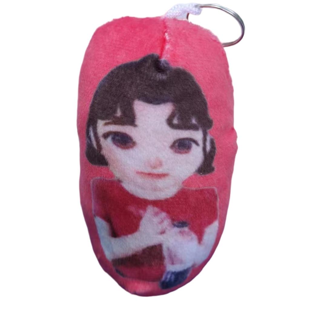 Snow King Mouth For Egg Boy Voice Doll Mixue Bingcheng Party Peripheral Butter Bear Doll Plush Toy Pendant