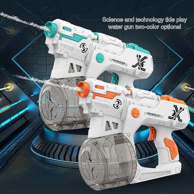 Non-Toxic New Electric Toy Water Gun Outdoor Summer Beach Swimming Pool Party Battle Largecapacity Shootingwater Gun Fun Water Bucket Game