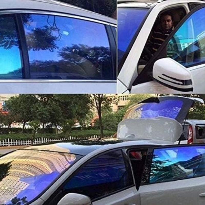 Chameleon Side Windshield Tint Car Film Solar Protection Scratch Resistant UV Heat Blocking Glass Film for Vehicle