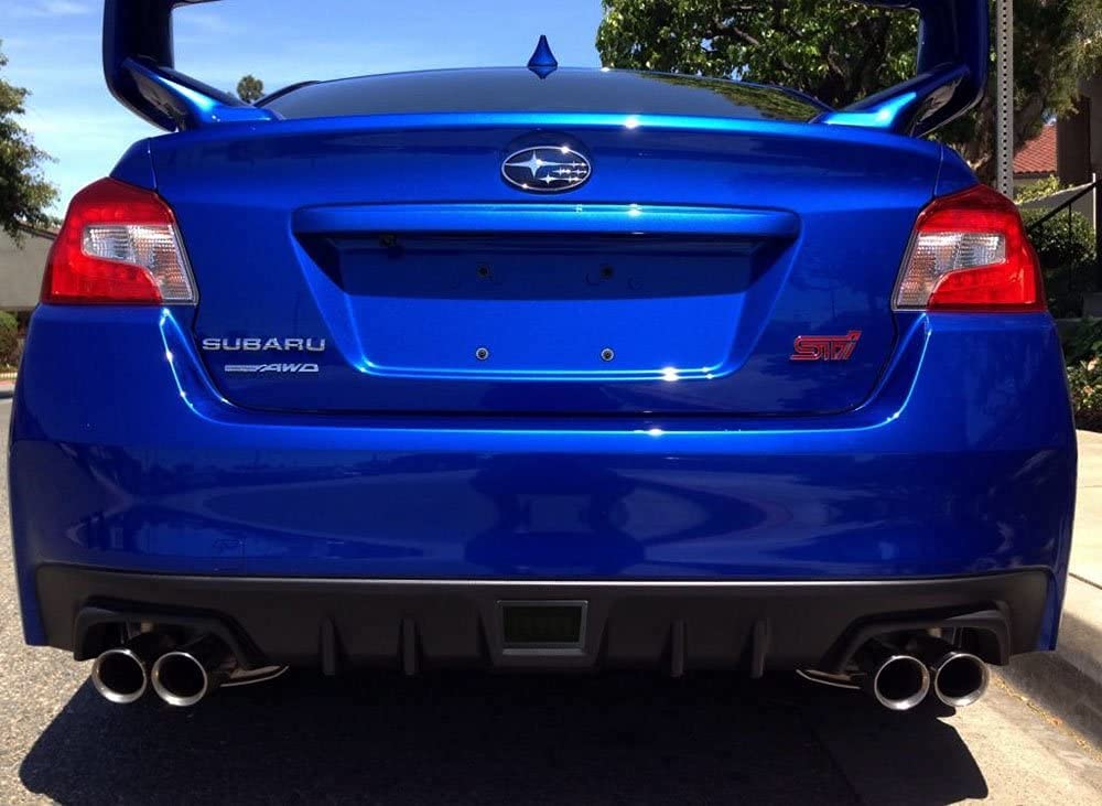 Subaru LED Rear Fog Lamp Kit Backup Reverse Compatible with Subaru Impreza WRX STI XV Crosstrek 3-In-1 (Tail, Brake, Lights) (Smoke Lens)