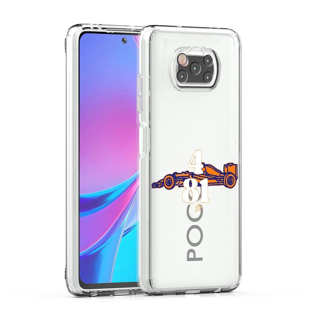 Phone Case For Xiaomi Poco X6 X5 NFC X3 F6 F5 Pro F4 F3 M3 14 13T 12T 12 13 Lite 11 Mi 5G Clear Cover F1 Number 33