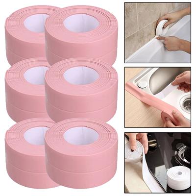 3.2 Metre Kendinden Yapışkanlı Sızdırmazlık Şeridi Bant Macun Şeridi Bant Su Geçirmez Duvar Çıkartması Mutfak Lavabosu Tuvalet Banyo Küvet için