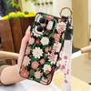 Anti-knock Oil Painting Phone Case For Infinix Hot50i/Smart9/X6531/X6532 Back Cover Wristband Fashion Design Shockproof