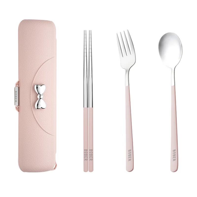 Boburg Iridescent 4-Piece Stainless Steel Cutlery Set