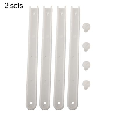 Silent and Efficient Closing Drawer Slides, Pressure Resistance Ensures Longevity, Perfect for Wall Cabinets 4 Pcs