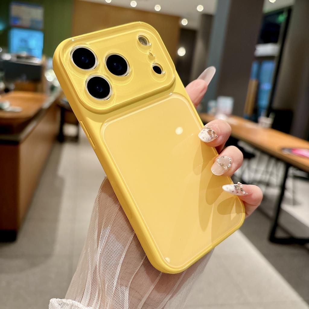 ins solid color dopamine second change applicable to Apple 17Pro max mobile phone case iPhone16Pro all-inclusive 14/15