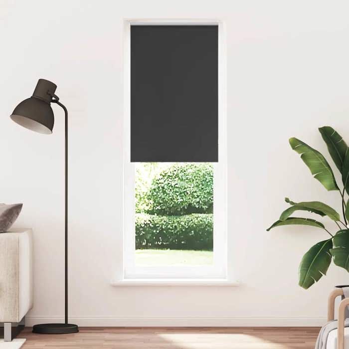VidaXL Blackout Roller Blind Fabric Width 80.7 Cm Polyester 4010917