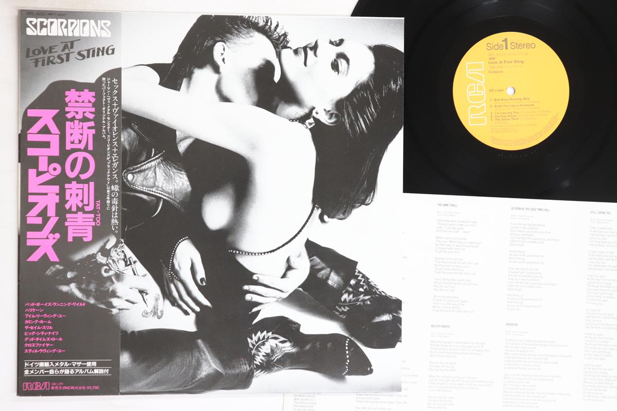 

LP Пластинка SCORPIONS - Love At First Sting RPL8223 RCA 1984 Япония Оби Металл Б/У