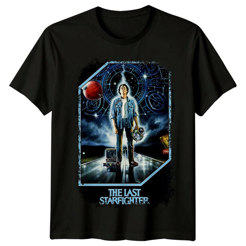 The Last Starfighter (1984) Movie Poster Inspired Unisex T-Shirt Retro 80s Tee Graphic Tee XL