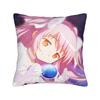 Pmmm Madomagi Madoka Kaname Kissenbezug Retro Trendiger Kissenbezug Für Wohnzimmer Bett Stuhl Weiche Kissenbezüge Geschenk