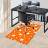 1PC Stars Orange Extra Large Non Slip Floor carpet, Office, family, Studio   Large Area Rug Indoor Rugs, Bold Statement Piece