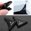 QYSK1 2pcs Silicone Car Door Corner Cover Auto Anti-collision Protection Sticker For Skoda Kodiaq Octavia Fabia Karoq Enyaq Kamiq Yeti