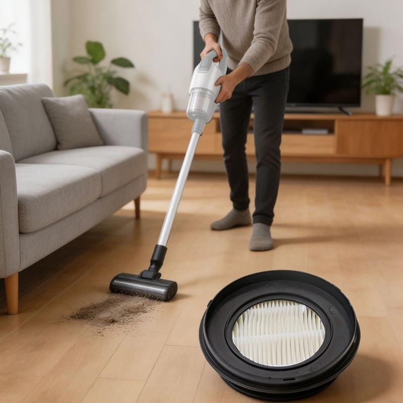 Washable Vacuum Cleaner Filter For U16 P15 X7A Machine Reduces Dust Emission