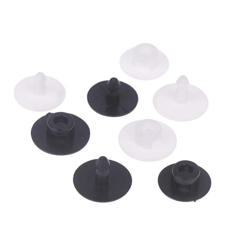 100Pcs/Set Round Buckle Plastic Button Set Garden Shoe Back Buckle Plastic Universal Beach Repair For Boys And Girls